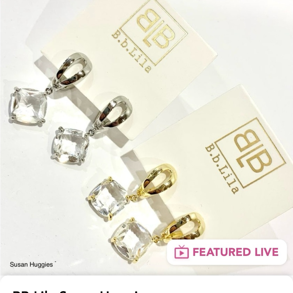 New BB Lila earrings